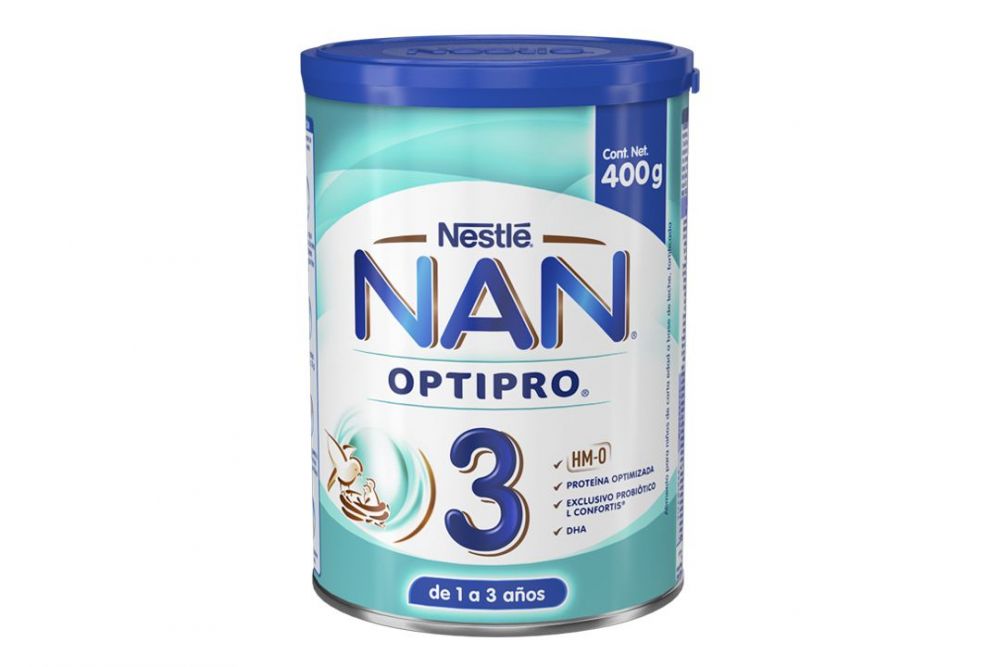 NAN 3 OPTIPRO 1-3 ANO 400G