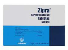 CIPROFLOXACINO 500MG 8 TAB LGEN