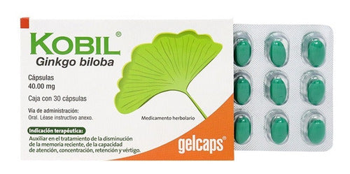 KOBIL GELCAPS 40 MG 30 CAPS