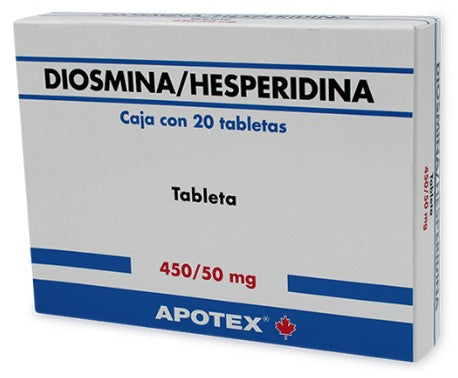 DIOSMI/HESPE 450/50MG 20TAB LGEN