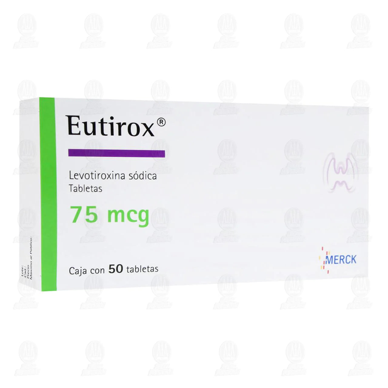 EUTIROX 75 MCG 50 TAB 3470
