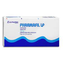 TEOFILINA LP 100 MG 20 TAB LGEN
