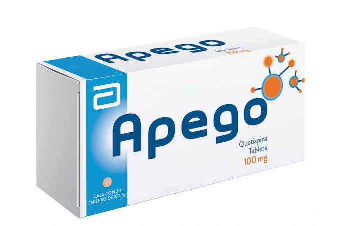 QUETIAPINA 100MG (APEGO) 30TABS