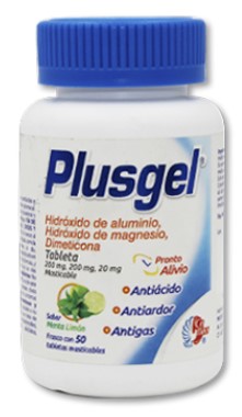 PLUSGEL 200/200/20MG 50TAB LGEN