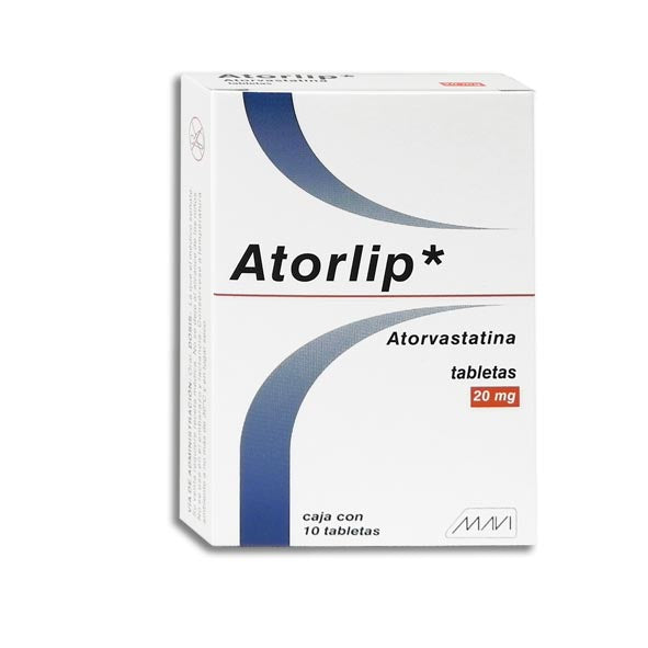 ATORVASTATINA 20MG 10 TAB LGEN