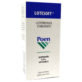 LOTESOFT POEN 5% OFT SUSP 5 ML