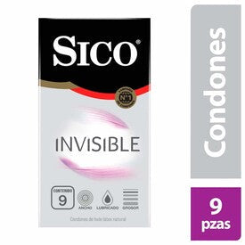PRESERV SICO INVISIBLE ULTRA C/9