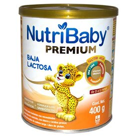 NUTRIBABY BAJA LACTOSA 0 A 6M 400G