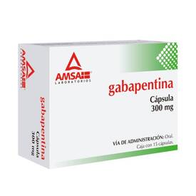 GABAPENTINA 300 MG 15 CAPS LGEN