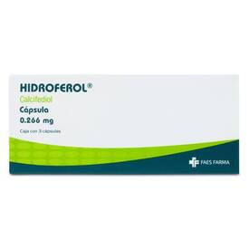 HIDROFEROL 0.226 MG 3 CAPS N