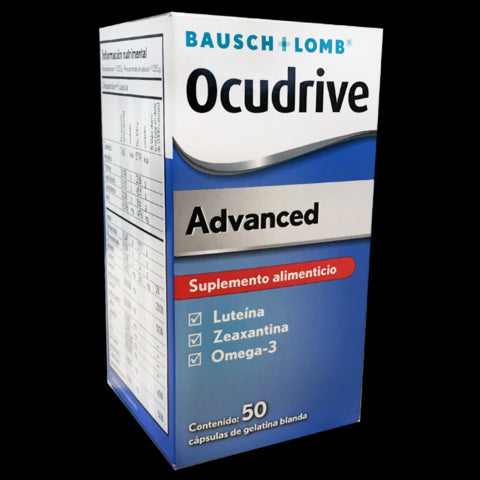 OCUDRIVE ADVANCED SUP ALIM 50 CAPS