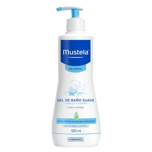 GEL MUSTELA BANO SVE PNOR BEBE500ML