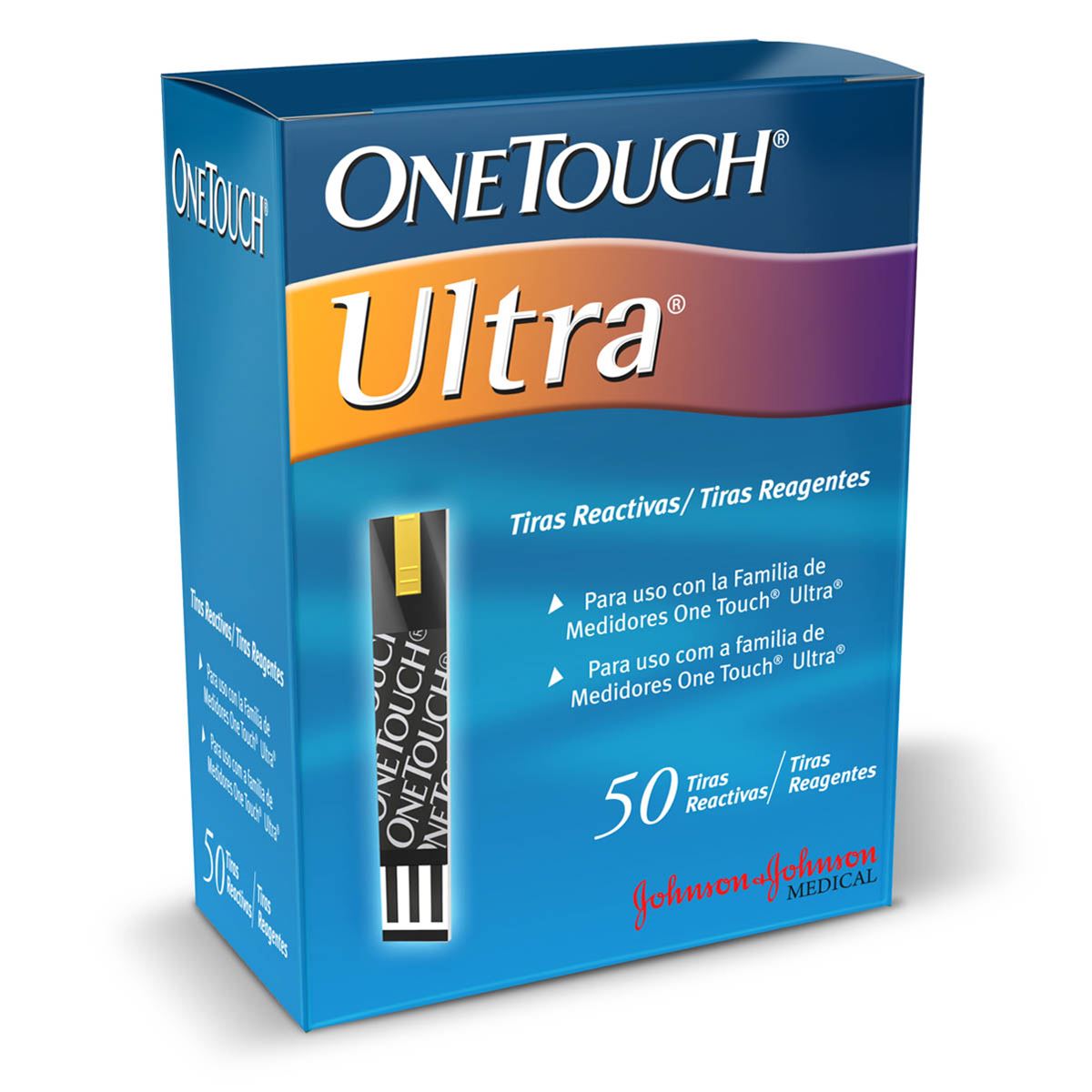 ONE TOUCH ULTRA 50 TIRAS REAC