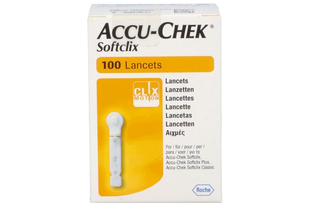 ACCU-CHEK SOFTCLIX LANCETAS C/100