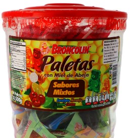 PALETA BRONCOLIN MIX VITR C/50