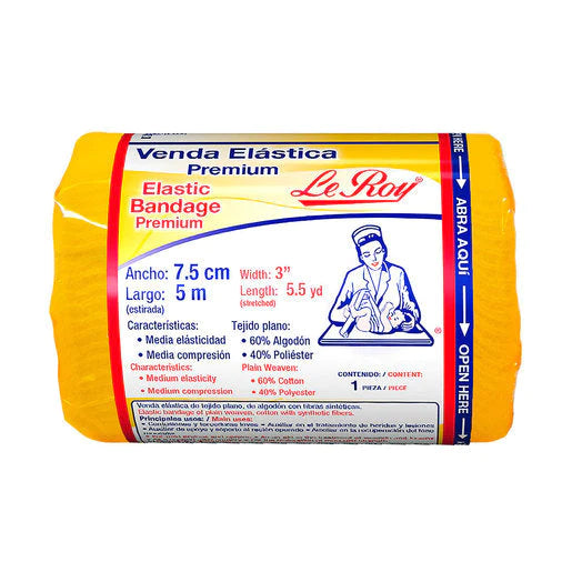 VENDA ELAST LE ROY 7.5CM X 5M