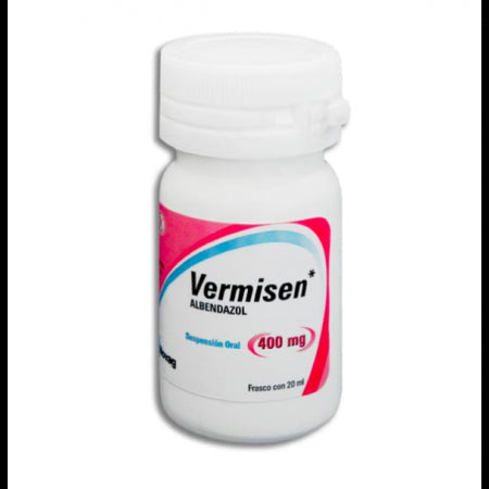 VERMISEN 1 SUSP 400MG/20 ML