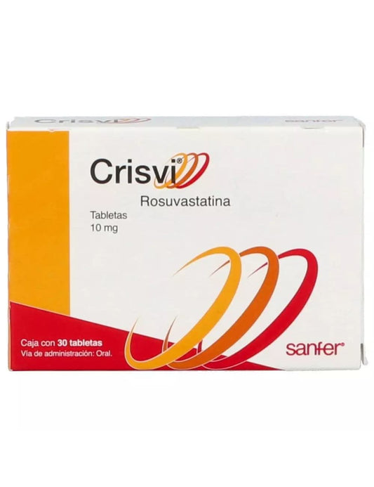 CRISVI 10 MG 30 TAB