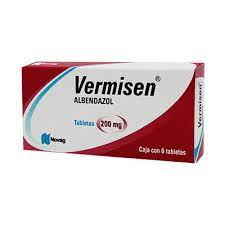 VERMISEN 6 TAB 200 MG