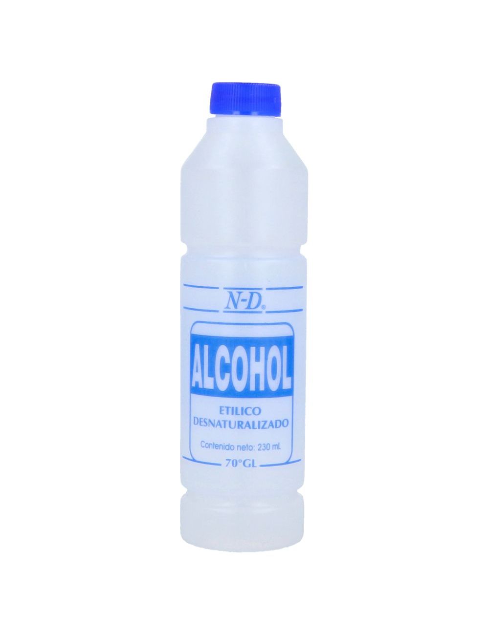 ALCOHOL ND AZUL 230 ML