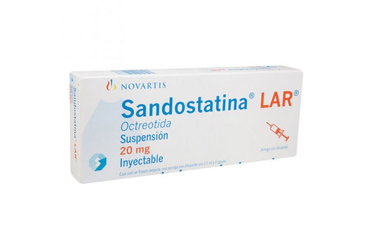 SANDOSTATINA LAR LP 20MG JGA 2ML