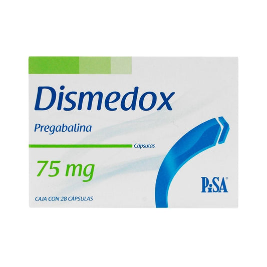 DISMEDOX 75 MG 28 CAPS