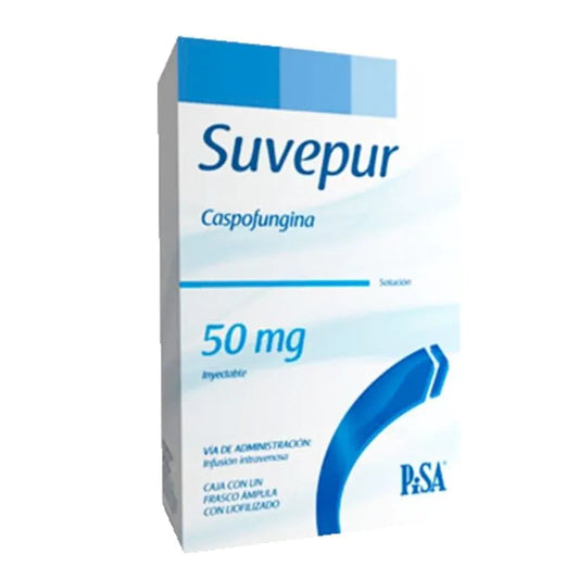 SUVEPUR 50MG SOL INY FA 1