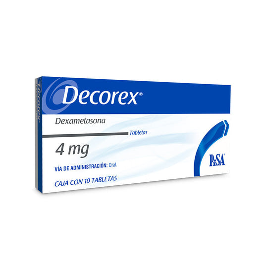 DECOREX 4 MG 10 TAB