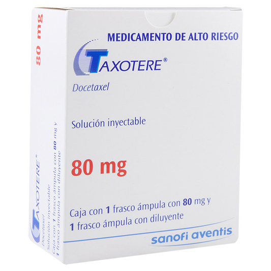 TAXOTERE 80MG SOL INY 2 F.A.