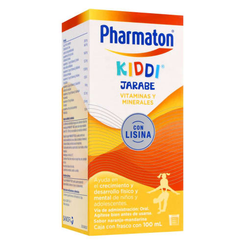 KIDDI PHARMATON 100ML SUSP