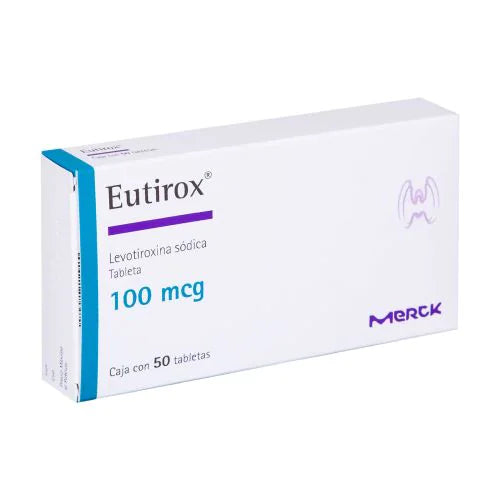 EUTIROX 100 MCG 50 TAB