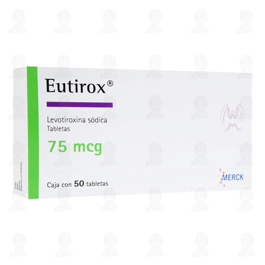 EUTIROX 75 MCG 50 TAB 3470