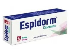 ESPIDORM 500 MG 20 TAB