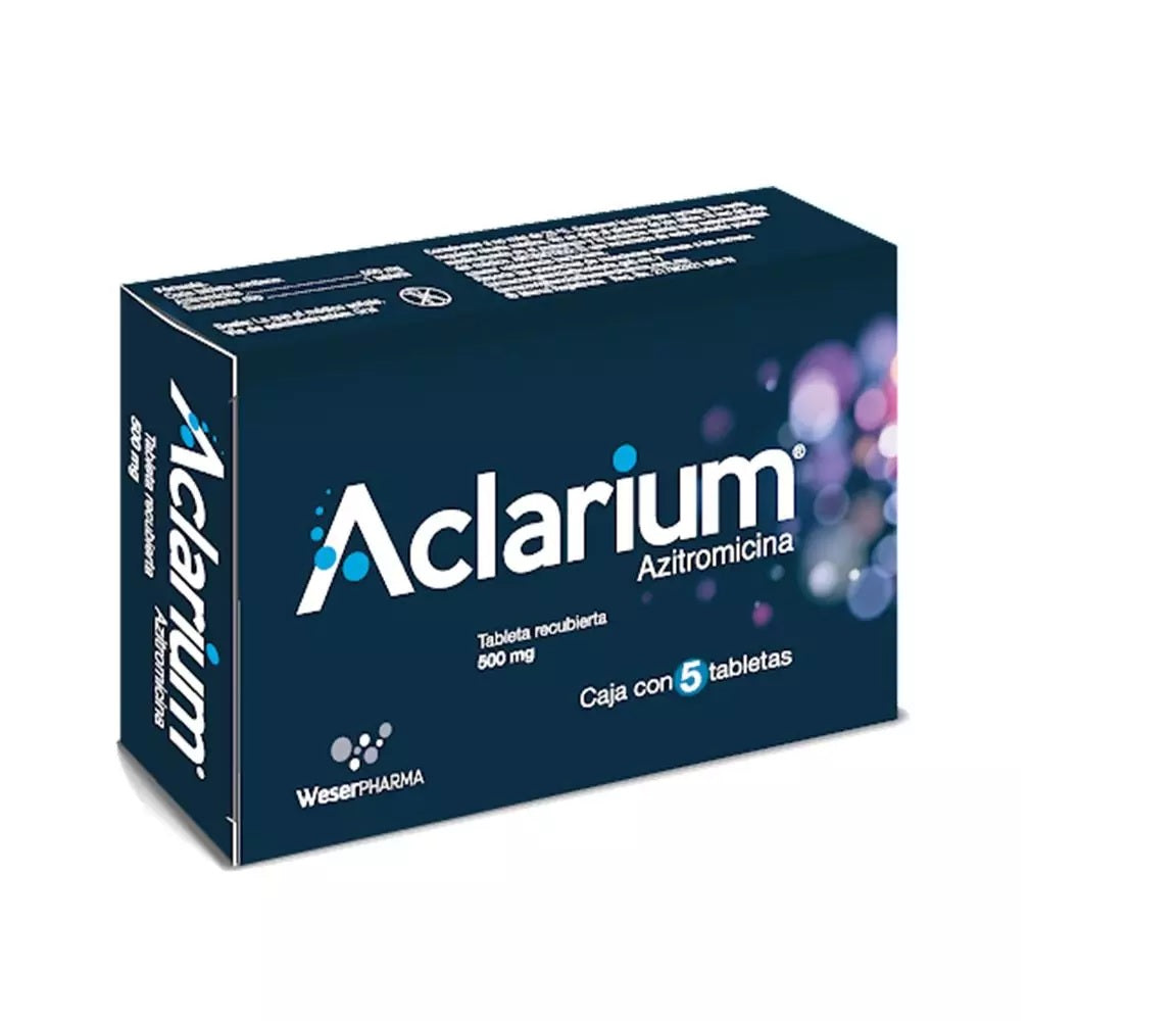 ACLARIUM 500 MG 5 TAB REC