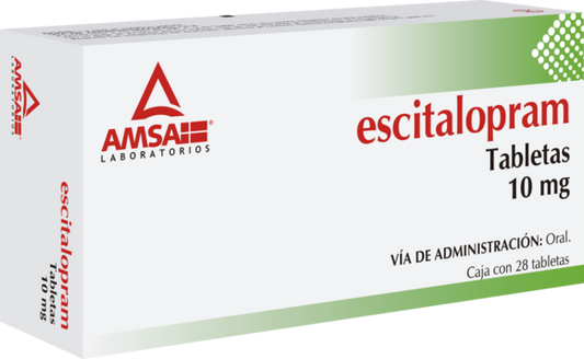 ESCITALOPRAM 10MG 28 TAB    LGEN