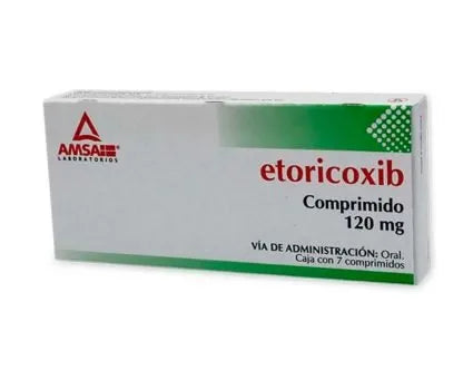 ETORICOXIB 120 MG 7 CPR     LGEN