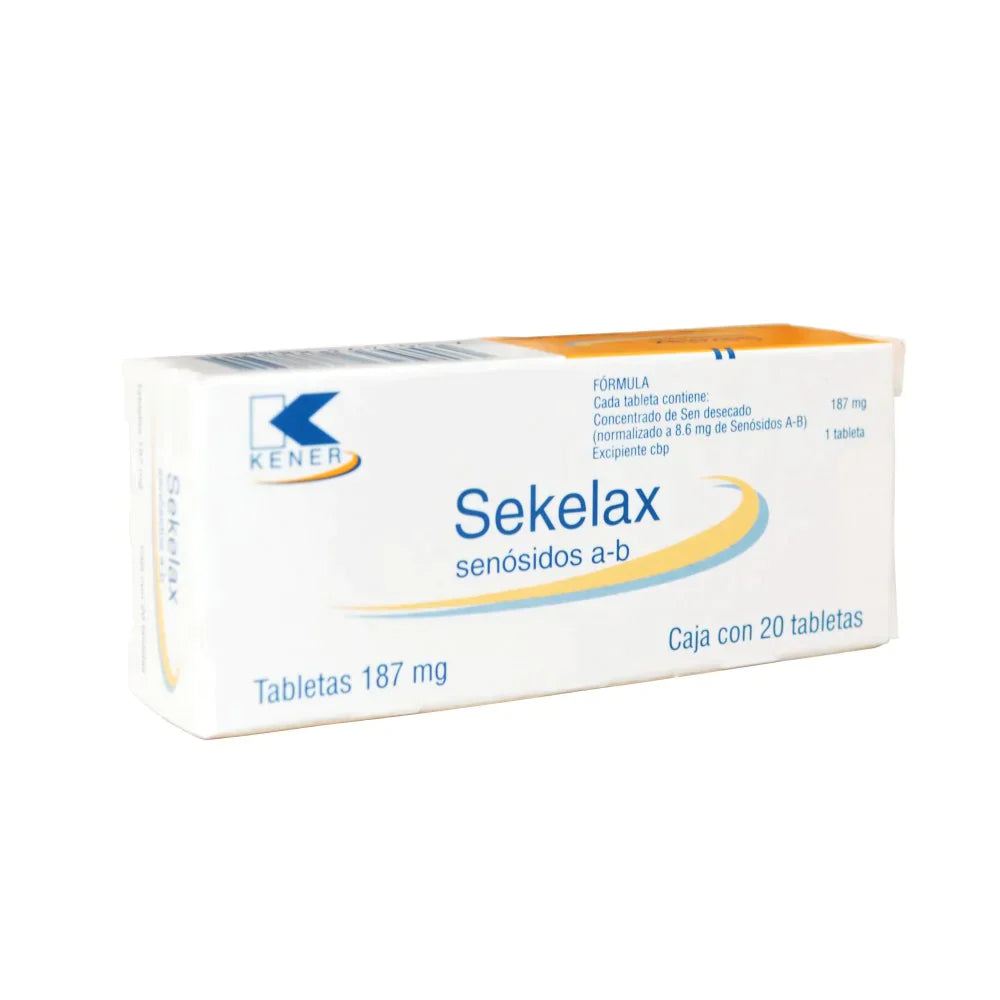 SEKELAX 20 TAB 8.6 MG