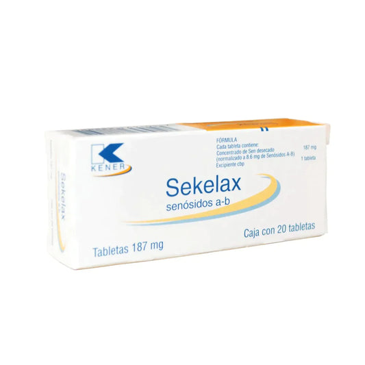 SEKELAX 20 TAB 8.6 MG