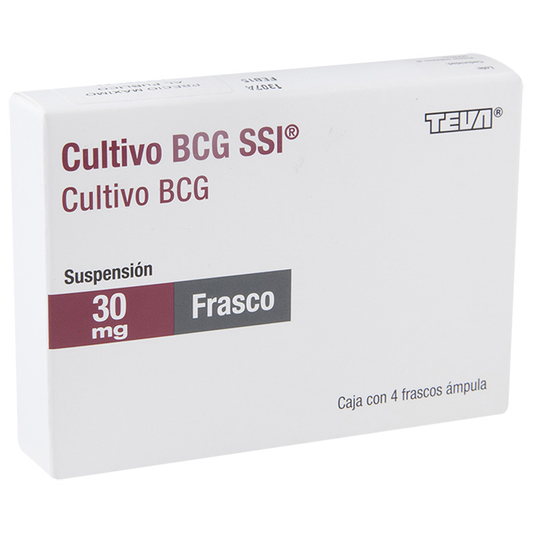 CULTIVO BCG SSI 30 MG 4 FA