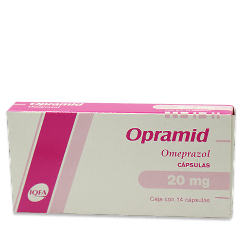 OPRAMID 14 CAPS 20 MG