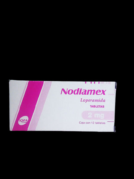 NODIAMEX 12 TAB 2 MG