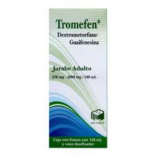 TROMEFEN JBE. ADULTO CAJA C/FCO. C/120 ML.