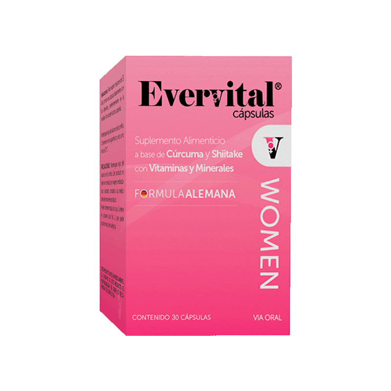 EVERVITAL WOMEN SUP ALIM 30CAPS