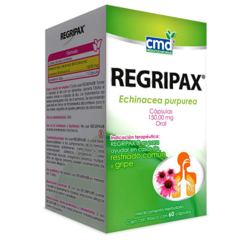 REGRIPAX CAP. CAJA C/FCO. C/60