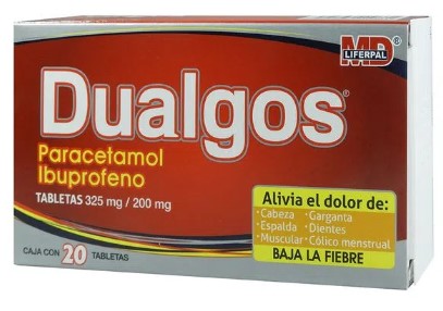PARA/IBUPRO 325/200MG 20TAB LGEN