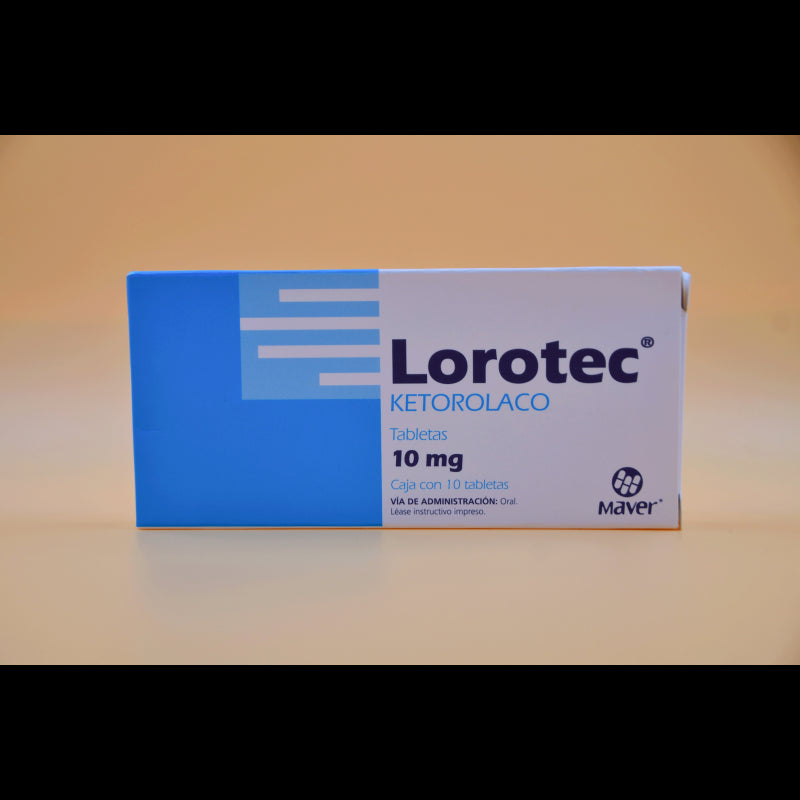 LOROTEC 10 TAB 10 MG