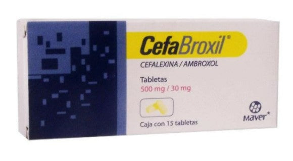 CEFAL/AMBR 500/30MG 15 TAB  LGEN