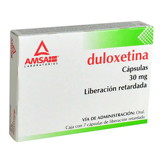 DULOXETINA 30MG 7 TAB       LGEN