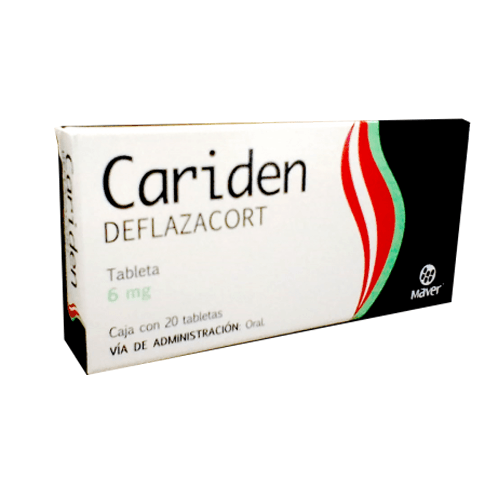 DEFLAZACORT 6MG 20 TAB      LGEN