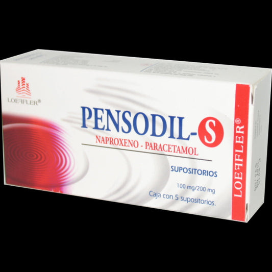 PENSODIL-S 5 SUP 200/100 MG